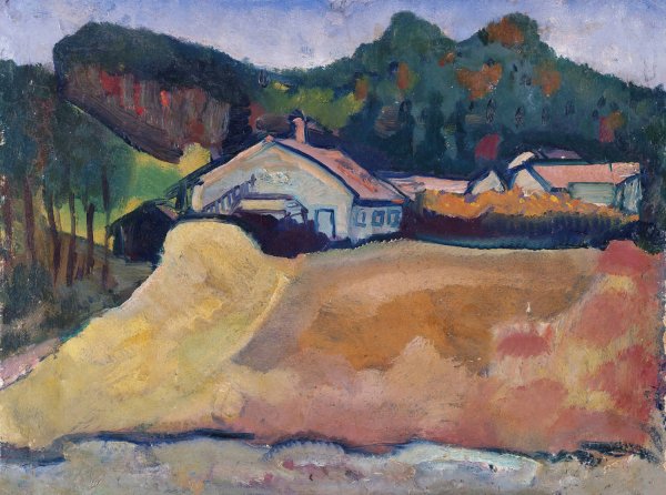 Main Product Photo of Landscape  Painting by Paul Klee