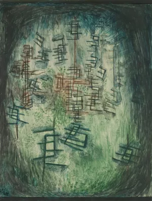 Lichtung E by Paul Klee Oil Painting