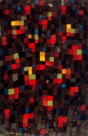 Like a Wiindow Pane by Paul Klee Oil Painting