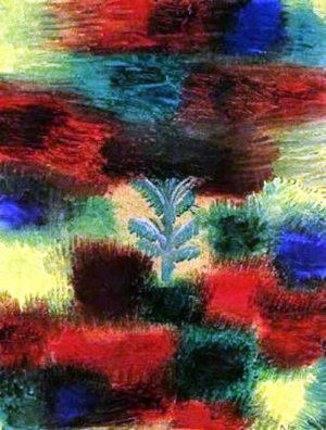 Little Tree Amid Shrubbery by Paul Klee Oil Painting