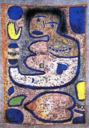 Love Song by the New Moon painting by Paul Klee