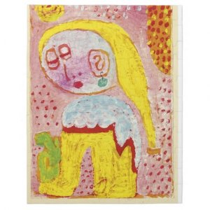 Magdalena Before the Conversion Oil painting by Paul Klee
