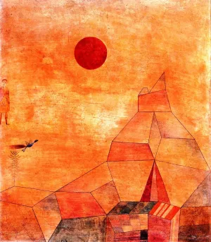 Marchen Oil painting by Paul Klee