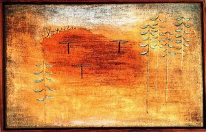 Meeting Place Oil painting by Paul Klee