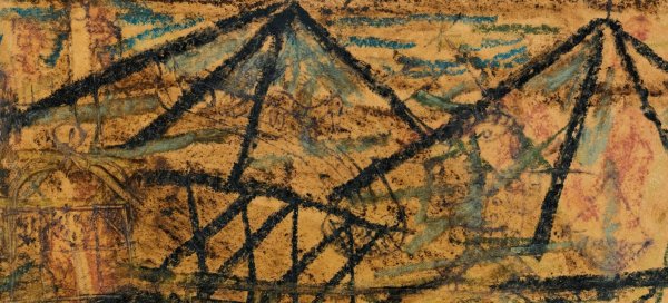 Main Product Photo of Mit Dem Wassertrager  Painting by Paul Klee