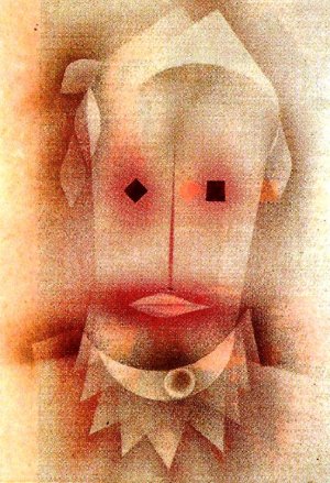Monsieur Perlenschwein Oil painting by Paul Klee