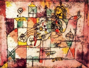 Moribundus by Paul Klee Oil Painting