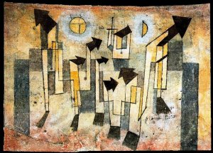 Mural from The Temple of Longing by Paul Klee Oil Painting