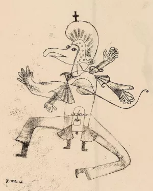 Narretei by Paul Klee Oil Painting