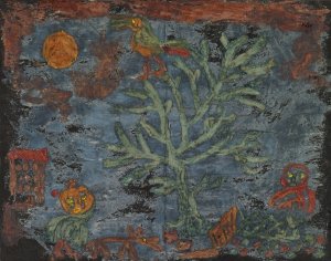 Nordic Fairy Tale by Paul Klee Oil Painting