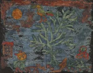 Nordic Fairy Tale by Paul Klee Oil Painting