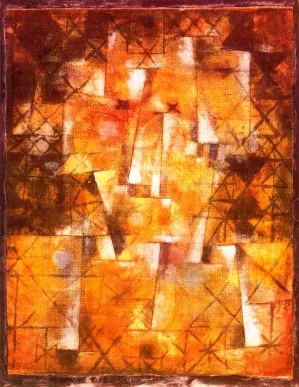 Norse God of the Forest painting by Paul Klee