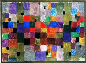 Northern Village II by Paul Klee - Oil Painting Reproduction