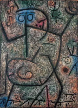 Oh! These Rumors! by Paul Klee Oil Painting
