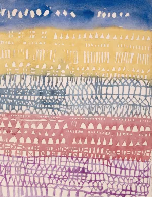 Old Town by Paul Klee Oil Painting