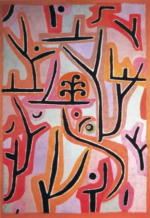 Park Bei Lu by Paul Klee Oil Painting