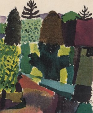 Park by Paul Klee Oil Painting