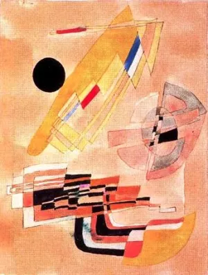 Phyiognomic Genesis painting by Paul Klee