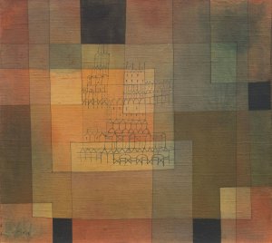 Polyphonic Architecture by Paul Klee Oil Painting
