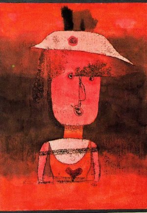 Portrait of Mrs. P. in the South by Paul Klee Oil Painting