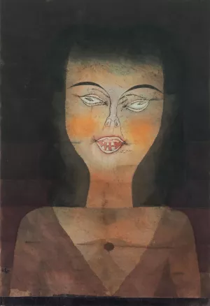 Possessed Girl by Paul Klee - Oil Painting Reproduction