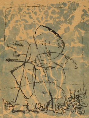 Public Duel by Paul Klee Oil Painting