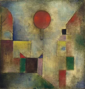 Red Balloon by Paul Klee Oil Painting