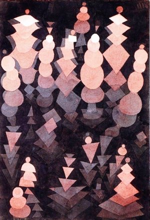 Ripening Growth by Paul Klee Oil Painting