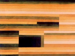 Rock Chamber Oil painting by Paul Klee