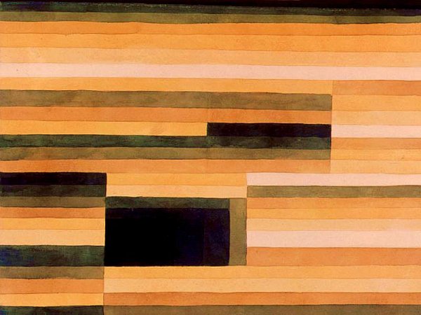 Rock Chamber by Paul Klee - Hand-Painted Oil Painting Reproduction