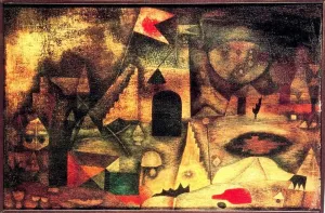 Romantic Park by Paul Klee - Oil Painting Reproduction