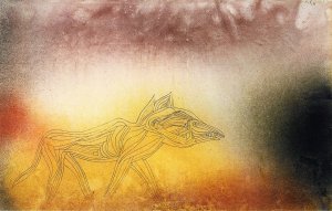 Searching for Shelter Oil painting by Paul Klee