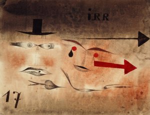 Seventeen, Insane by Paul Klee Oil Painting