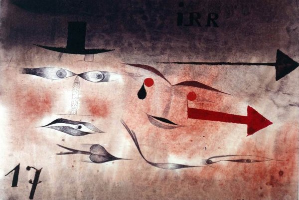 Main Product Photo of Seventeen Painting by Paul Klee