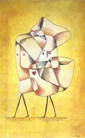 Siblings by Paul Klee Oil Painting