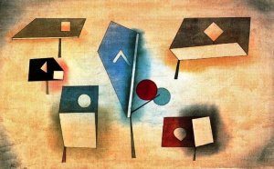 Six Kinds Oil painting by Paul Klee