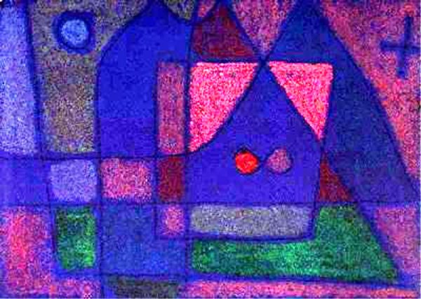 Main Product Photo of Small Room in Venice Painting by Paul Klee