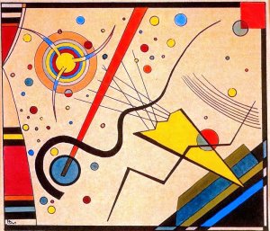 Solution 'ee' in order of date Oil painting by Paul Klee