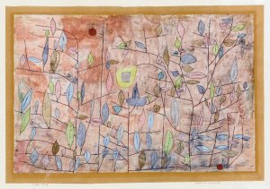 Sparse Foliage by Paul Klee Oil Painting