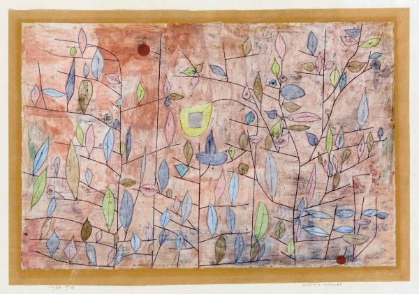 Main Product Photo of Sparse Foliage Painting by Paul Klee