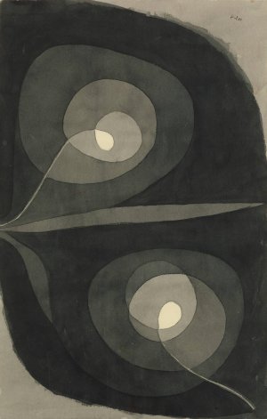 Spiralschraubenbluten I by Paul Klee Oil Painting