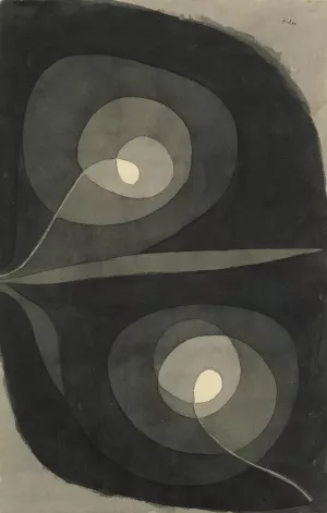Spiralschraubenbluten I by Paul Klee Oil Painting