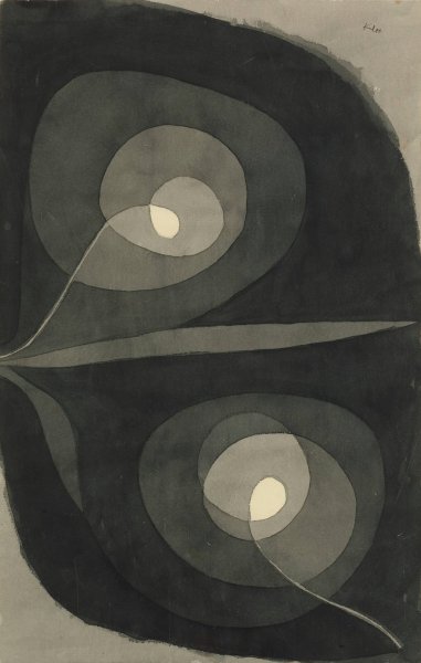 Spiralschraubenbluten I  by Paul Klee - Hand-Painted Oil Painting Reproduction