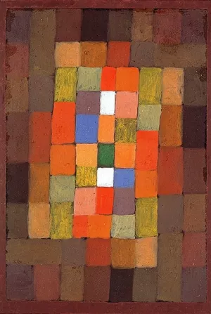 Static-Dynamic Gradation by Paul Klee Oil Painting