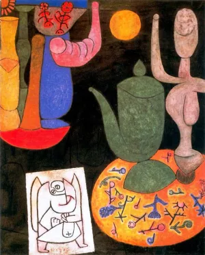 Still Life II by Paul Klee - Oil Painting Reproduction