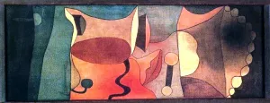 Still Life in Width by Paul Klee - Oil Painting Reproduction