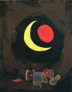 Strong Dream Oil painting by Paul Klee