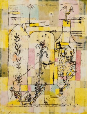 Tale a la Hoffmann by Paul Klee Oil Painting