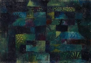 Terraced Garden by Paul Klee Oil Painting