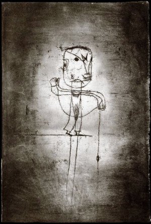 The Angler by Paul Klee Oil Painting